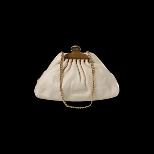 Marc Jacobs The Small Claw Clip Clutch Bag 'Ivory'