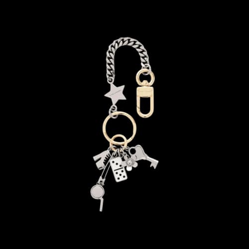 Marc Jacobs The Cluster Charm 'Nickel'