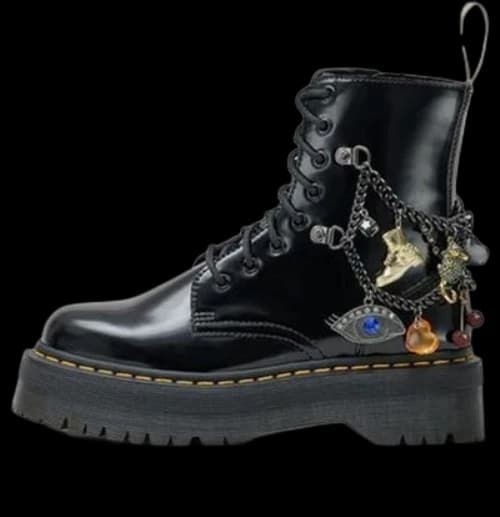 Dr.Martens x MARC JACOBS Charm Jadon Boots 'Black' (Women's)