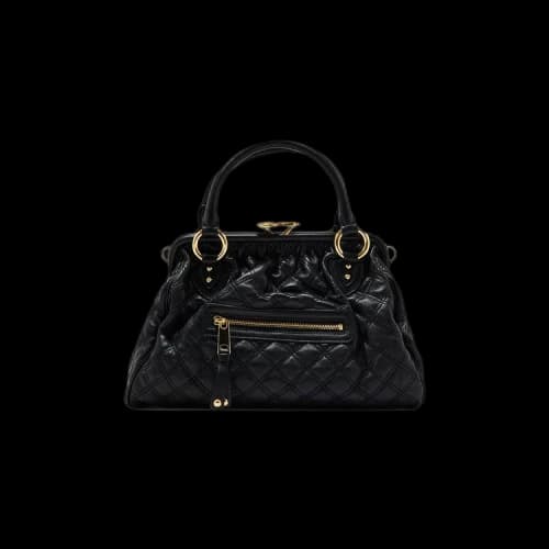 Marc Jacobs Re-Edition Quilted Leather Stam Bag 'Black'