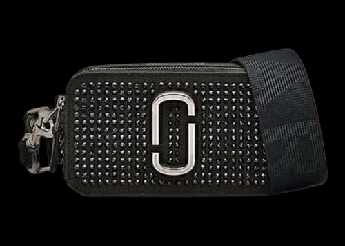 Marc Jacobs The Crystal Canvas Snapshot Black Crystal