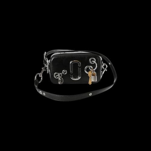 Marc Jacobs Grommet Snapshot Bag Black