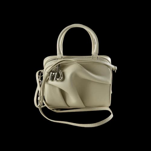 Marc Jacobs Micro Bauletto Wave Bag Bone