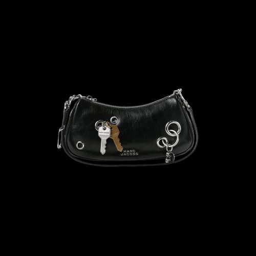 Marc Jacobs Grommet Charm Shoulder Bag Black