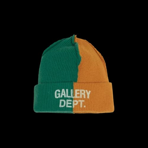 Gallery Dept. Topanga Beanie 'Orange/Green"