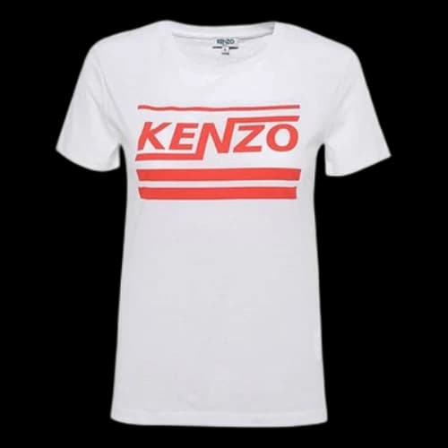 KENZO Alphabet logo Short Sleeve White