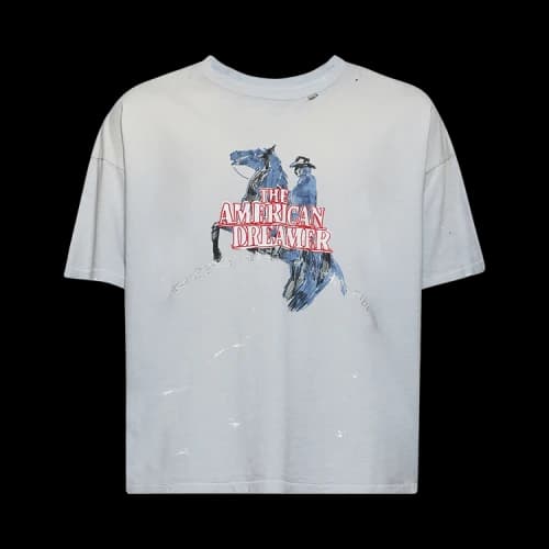 Paly Hollywood American Dreamer T-Shirt 'Baby Blue'