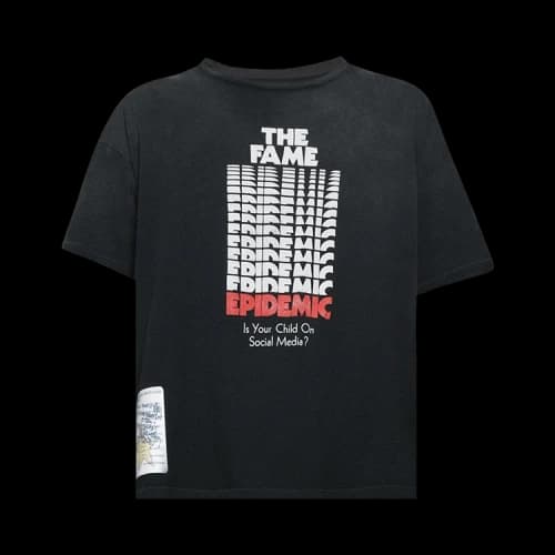 Paly Hollywood Fame Epidemic Tee 'Black'