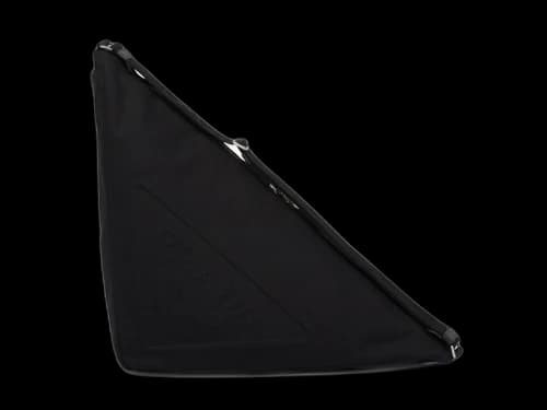 Prada Canvas Triangle Bag Black
