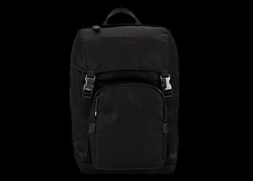 Prada Technical Nylon Backpack Black
