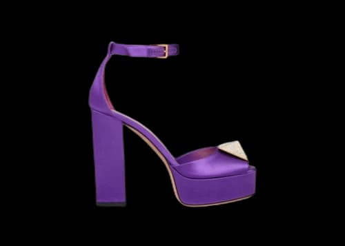 Valentino Garavani One Stud Pumps Purple (Women's)
