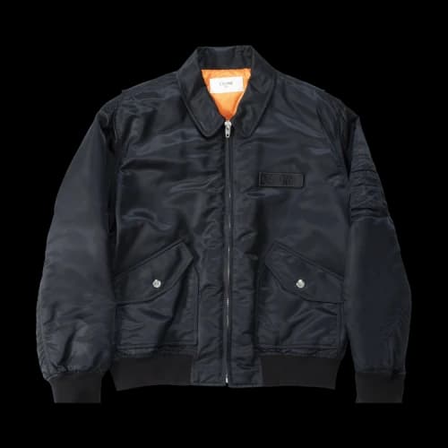 CELINE Patch Bomber Jacket 'Black'