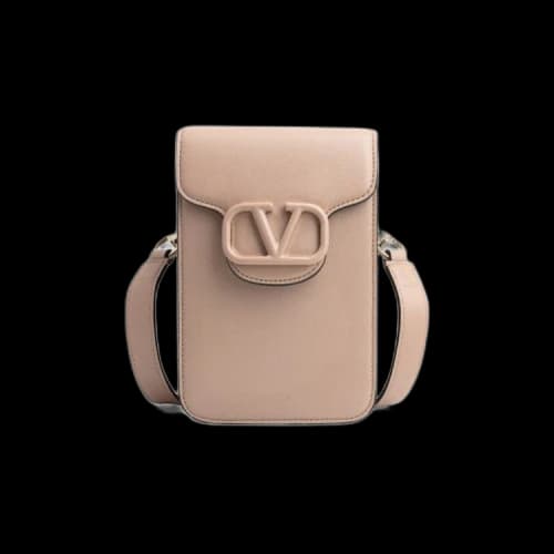 Valentino Logo Sling Bag 'Beige'