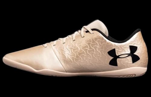 Under Armour Magnetico Select IN Soccer Shoes Gold
