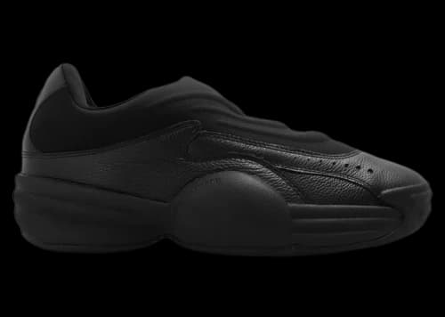 Alexander Wang Hammered Leather Slip-On Sneakers Black (Women's)