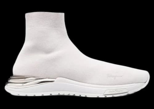 Ferragamo Logo Slip-On Sneakers Blue (Women's)