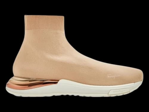 Ferragamo Ninette Sneakers Beige (Women's)