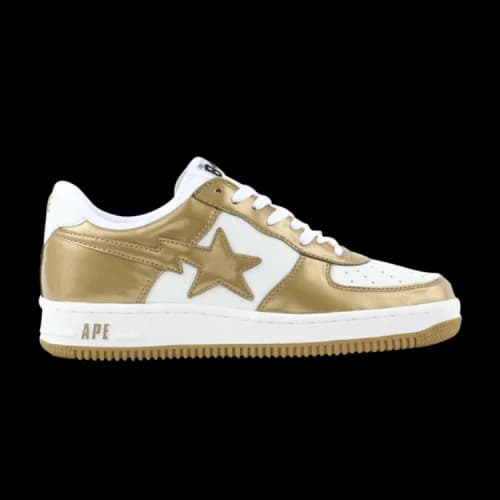 Bapesta FS-001 Low 'Gold White'