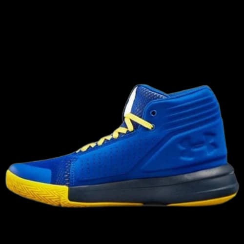 (GS) Under Armour Torch Mid 'Blue Yellow'