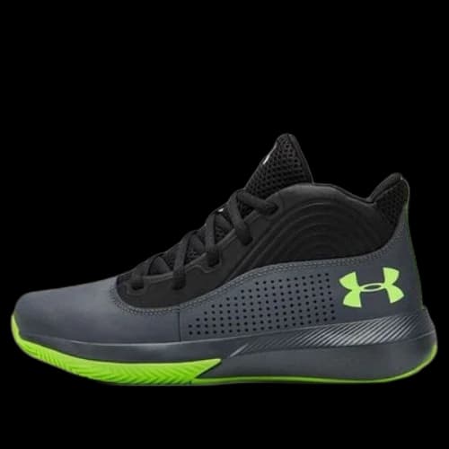 (GS) Under Armour Lockdown 4 Black/Green