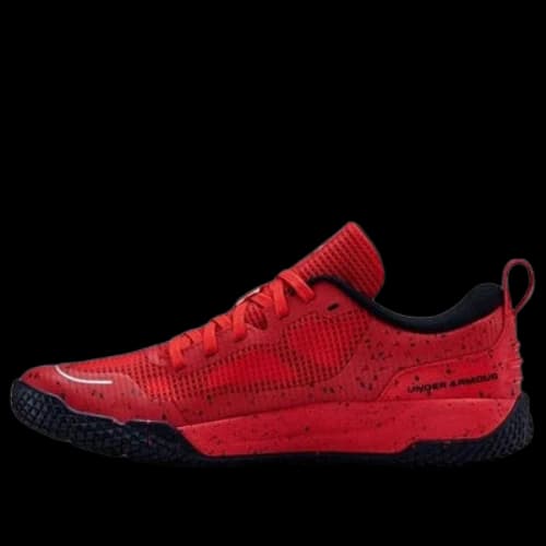 (GS) Under Armour X Level Mainshock Splatter 'Red Black'