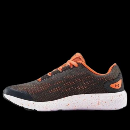 (GS) Under Armour Charged Pursuit 2 Sports Shoes Gray/Orange