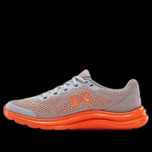 (GS) Under Armour Liquify Sports Shoes Gray/Orange