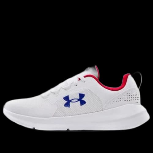 Under Armour Unisex Essential Low-Top Running Shoes White/Blue
