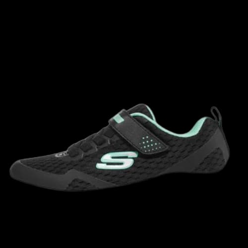 Skechers Microspec Max 'Black Light Blue'