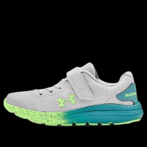 (GS) Under Armour Surge 2 AC Gray/Green