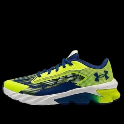(GS) Under Armour Charged Scramjet 4 'High Vis Yellow Royal'