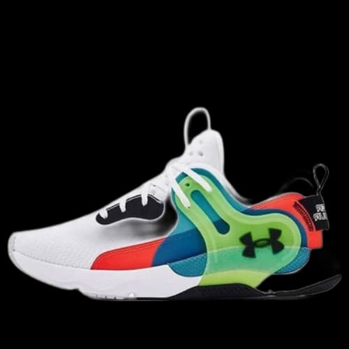 Under Armour HOVR Apex 3 Running Shoes White/Green