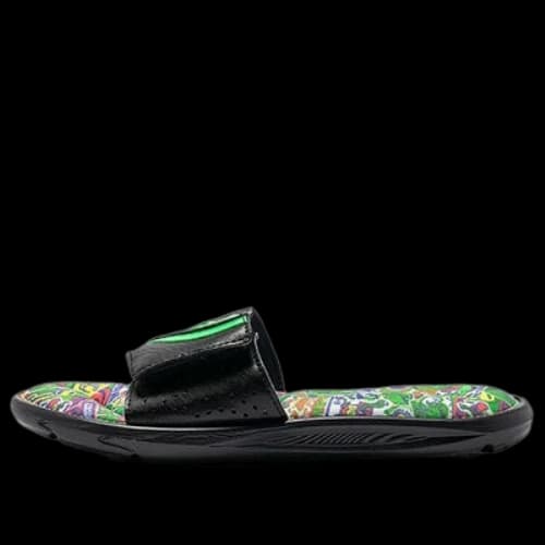 Under Armour Ignite VI Graphic Strap Slides 'Black Green'