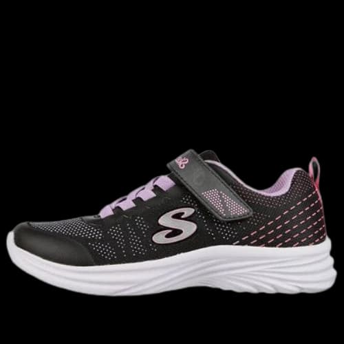 (GS) Skechers Dreamy Dancer Shoes 'Black Grey Pink'