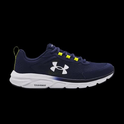 Under Armour Charged Assert 9 'Midnight Navy Yellow Ray'