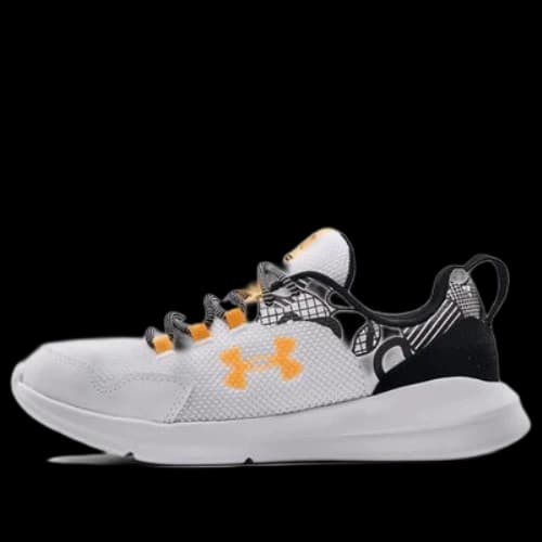 (GS) Under Armour Essential Colorshift Sportstyle Running Shoes Black/Gray