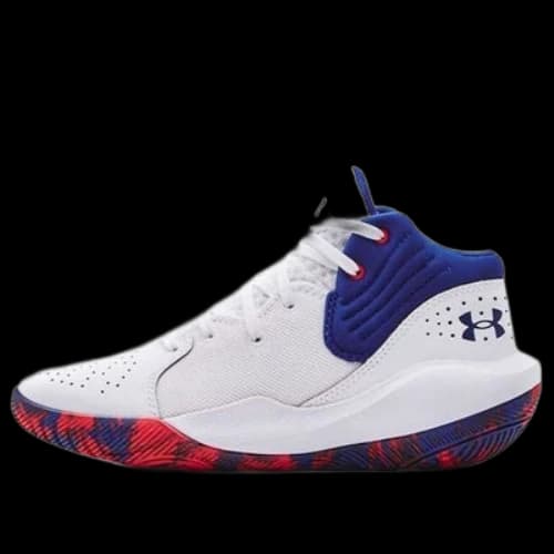 (GS) Under Armour Grade School UA Jet '21 White/Blue