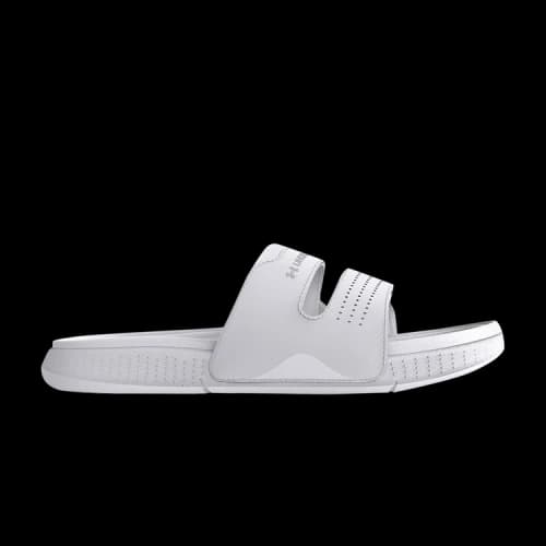 Under Armour Ansa Studio Slide 'White Halo Grey' (Women's)