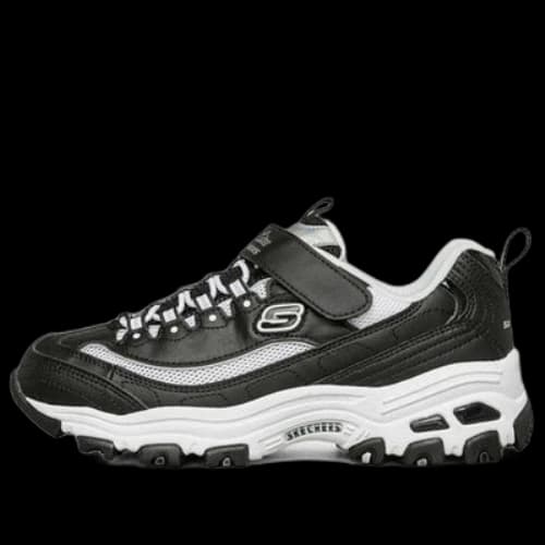 (GS) Skechers D'Lites 'Black White'