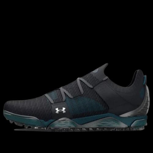 Under Armour HOVR Tour Spikeless Wide Golf Shoes 'Black Teal'