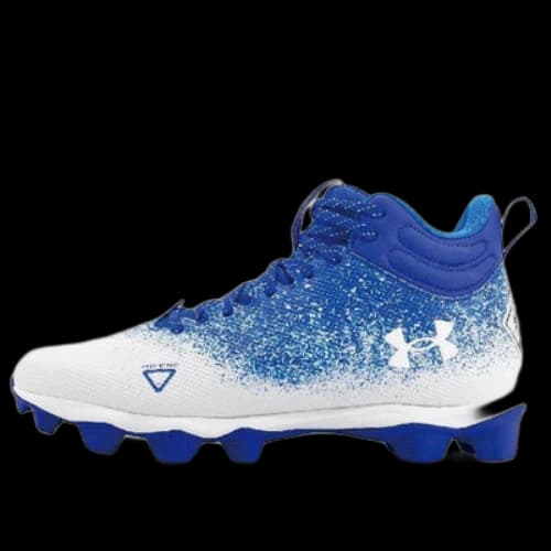 Under Armour Spotlight Franchise 2.0 RM Football Cleats 'Blue White'
