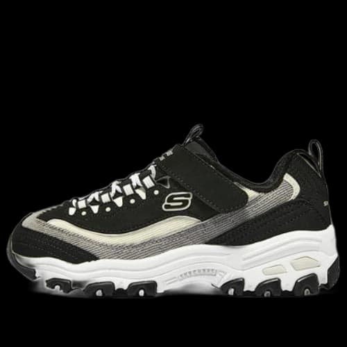 Skechers D'lites 1.0 Marathon Running Shoes 'Black Grey Beige' (Women's)