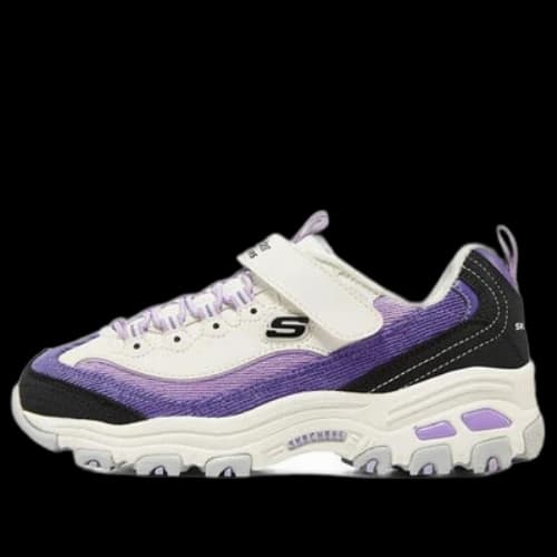 (GS) Skechers D'Lites 'Purple White Black'