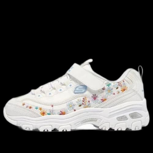 (GS) Skechers D'lites 'White'