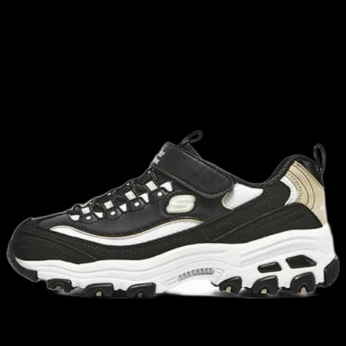 (PS) Skechers D'Lites 'Black Gold'