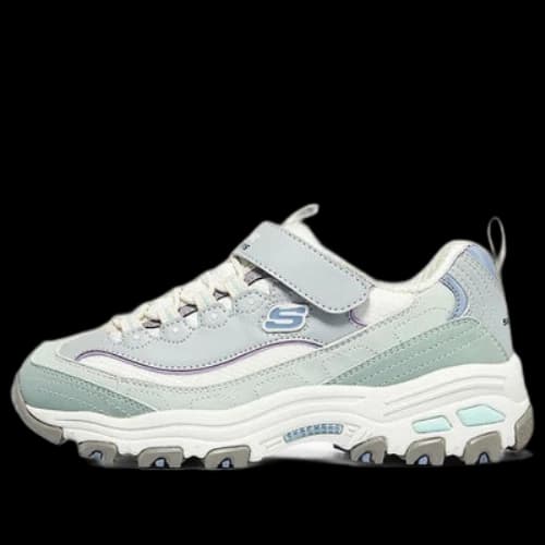 (GS) Skechers D'Lites 'Light Blue White'