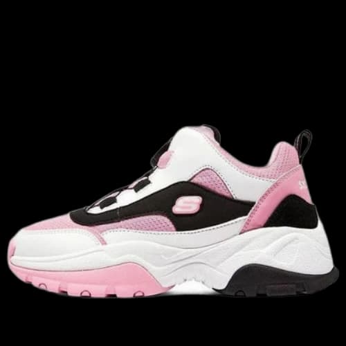 (GS) Skechers Kozmiks 'White Pink Black'