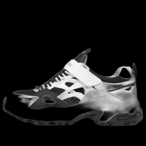 (GS) Skechers Stamina 'White Black'