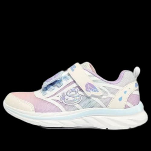 (GS) Skechers Quick Kicks 'White Multi'
