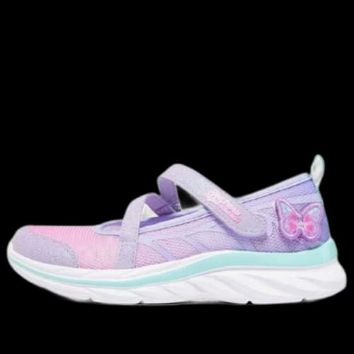 (GS) Skechers Quick Kicks 'Purple Blue Pink'